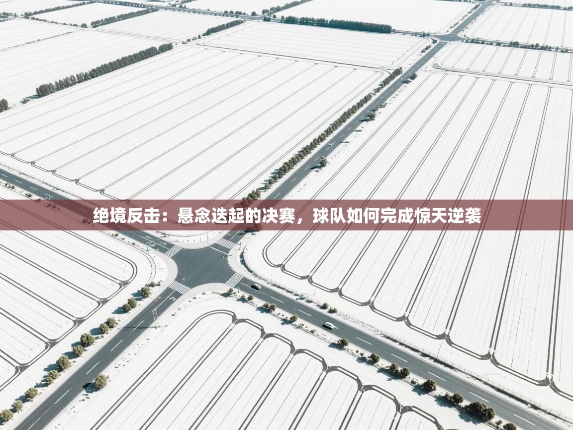 绝境反击：悬念迭起的决赛，球队如何完成惊天逆袭